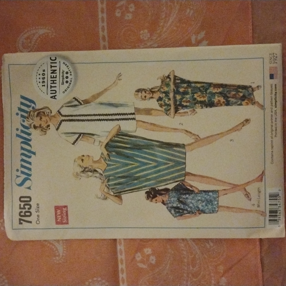 Simplicity Kite Dress Pattern